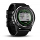 Potápačské hodinky - Descent™ Mk1 Sapphire, čierny remienok - GARMIN